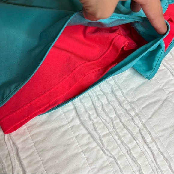 2/$30 MPG Athletic Shorts Teal, Grey with Pink Biker Short SZ M - Picture 6 of 11